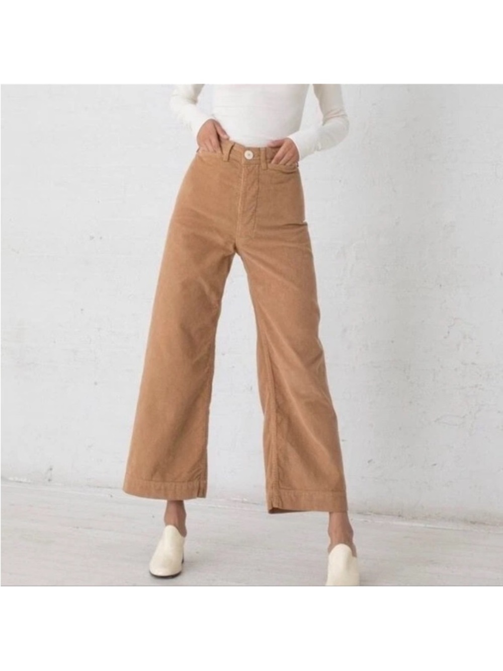 Jesse Kamm Corduroy Sailor Pants, Sz 0, Great Condition!